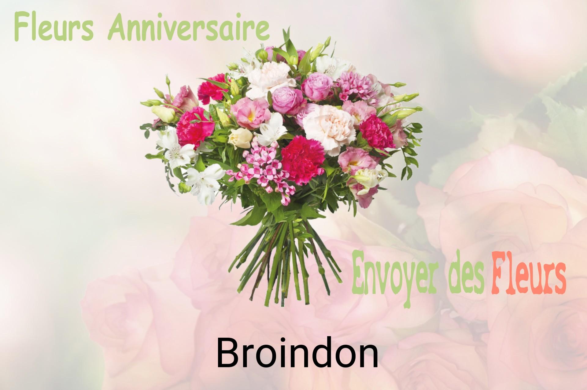 Bouquet de fleurs d’anniversaire livré à Broindon